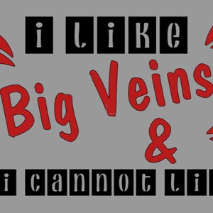 Big Veins TShirt for Phlebotomists Jokes