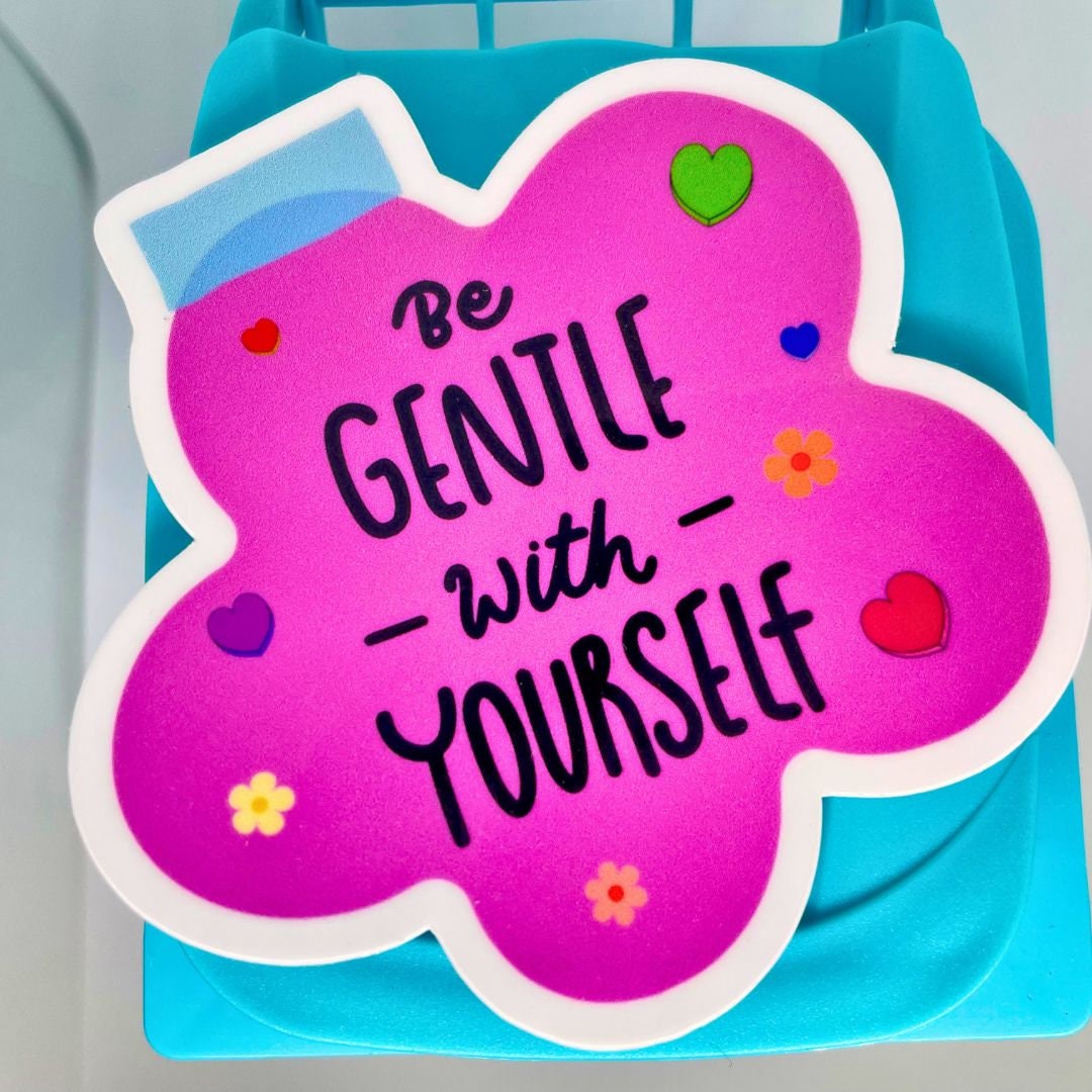 Positive Affirmation Sticky Note Sticker Reminder 'be Etsy