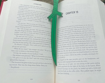 Adventure Time Grass Sword Bookmark – Finn’s Iconic Sword Page Marker