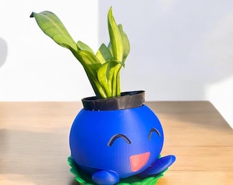 Oddish Planter：ポケモンにインスパイアされた排水機能付き3Dプリント植木鉢