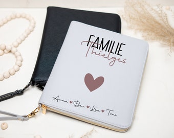 Familien Organizer I personalisiert I Organizer I Schreibtisch Organizer I Travel Organizer I Dokumentenmappe für U-Heft I Familienmappe