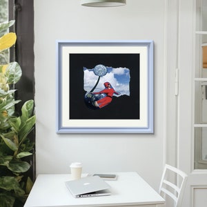 Where I Go (Collage Print)