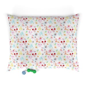 Disney Haustierbett Retro Disney Hundebetten für Fab 5 Fans - Donald Mickey Pluto Minnie Goofy - Disney Haustier, Hundebett, Tierbett, Cartoon Haustier