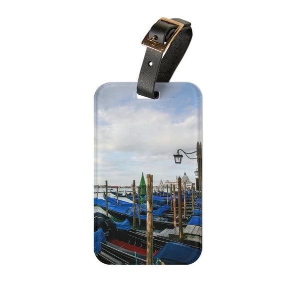Venice Luggage Tag, Travel Luggage Tag, Italy Luggage Tag, Travel Tag, Gondola Luggage Tag, Gondola, Venice