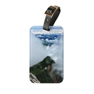 Switzerland Black and White Luggage Tag |Switzerland Art |Travel Decor | Switzerland Travel Luggage Tag| Travel Gift