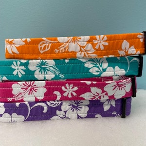 Dog Collar, Hawaiian Dog Collar, Tropical Dog Collar, Beach Dog Collar, Nautical Dog Collar