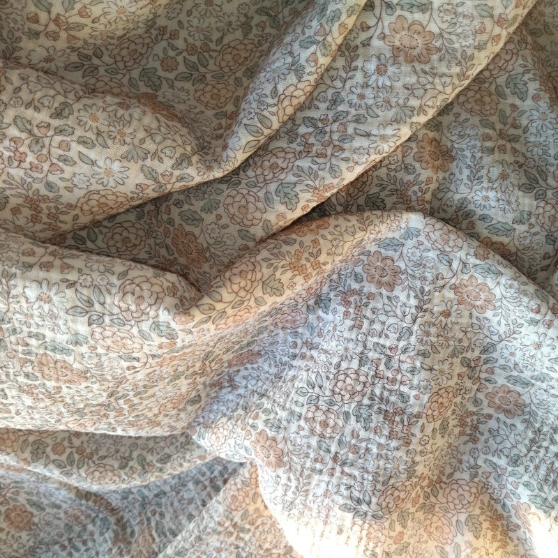 Baby Muslin Fabric Etsy