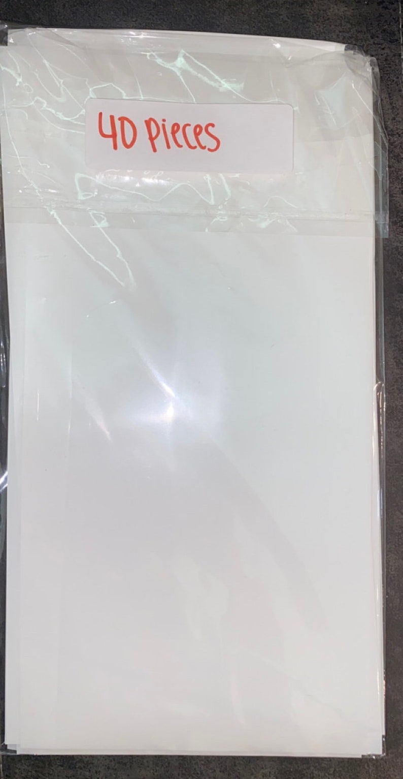 Sublimation Shrink Wrap Film, White 5.5 X 11 Inch 100pcs Heat Sublimation Shrink Wrap Tube For Mugs, Tumblers Blanks Q3.26