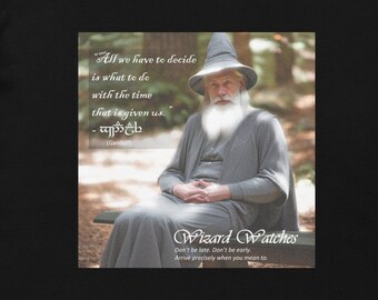 Herr der Ringe ThemedWizard Watches Garment-Dyed Heavyweight T-Shirt