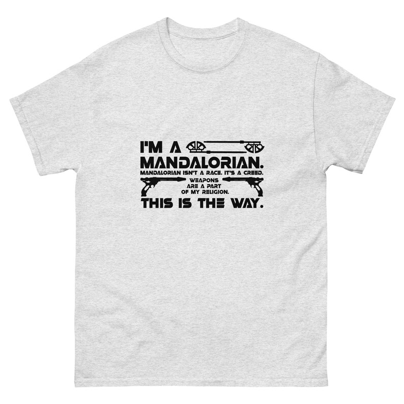 Star Wars Mandalorian Themed I'm a Mandalorian T-Shirt