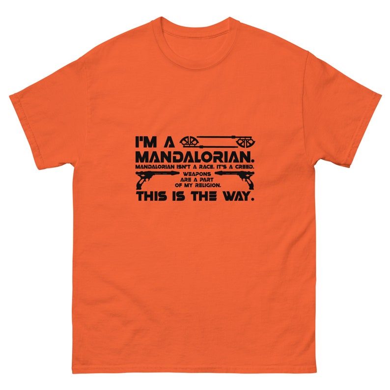 Star Wars Mandalorian Themed I'm a Mandalorian T-Shirt