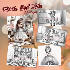 Little Girl Life 33 Malvorlagen