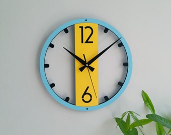 Wall Clock 13 Inch  Wall Clocks - Silent Non-Ticking - Simple Minimalist Style Clock Decorative for Living Room,Kitchen,Home,Office,Bathroom