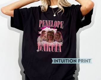 Penelope Garcia Babygirl Vintage T-Shirt Design, Criminal Minds Fan Gift, Kirsten Vangsness
