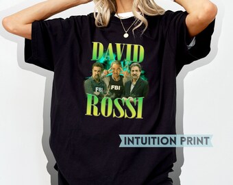 David Rossi Vintage T-Shirt Design, Criminal Minds Fan Gift, Joe Mantegna