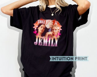 Jemily Emily Prentiss JJ Pride T-Shirt Design, Criminal Minds Fan Gift, Paget Brewster, AJ Cook