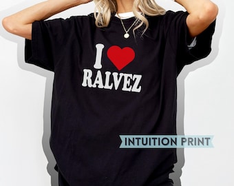 I Heart Ralvez T-Shirt Design Spencer Reid Luke Alvez, Criminal Minds Fan Gift, Matthew Gray Gubler