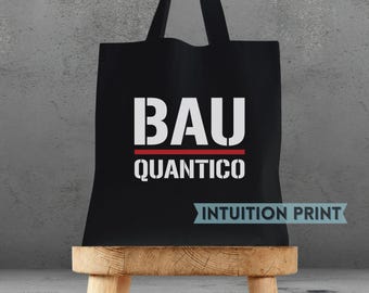 BAU Criminal Minds Behavioral Analysis Unit Tote Bag Design, Crime Show Fan Gift