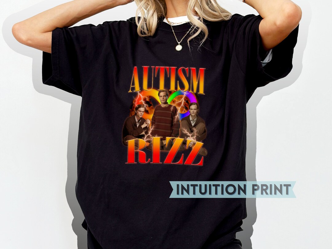 Autism Rizz Spencer Reid Vintage Tshirt Design, Criminal Minds Fan Gift, Matthew Gray Gubler Etsy