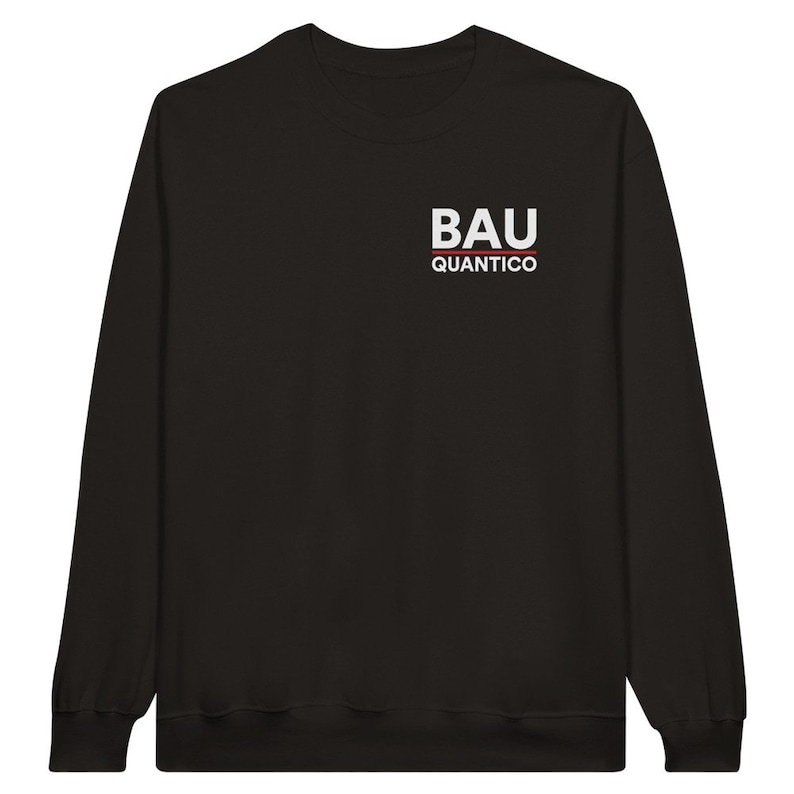 Bluza z kapturem BAU Criminal Minds Behavioural Analysis Unit, prezent dla fanów Crime Show zdjęcie 3