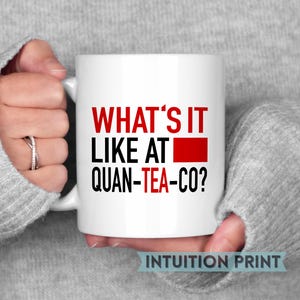 Quan-Tea-Co 11oz Mug Design Crime Show Criminal Minds Fan Gift Penelope Garcia Quote