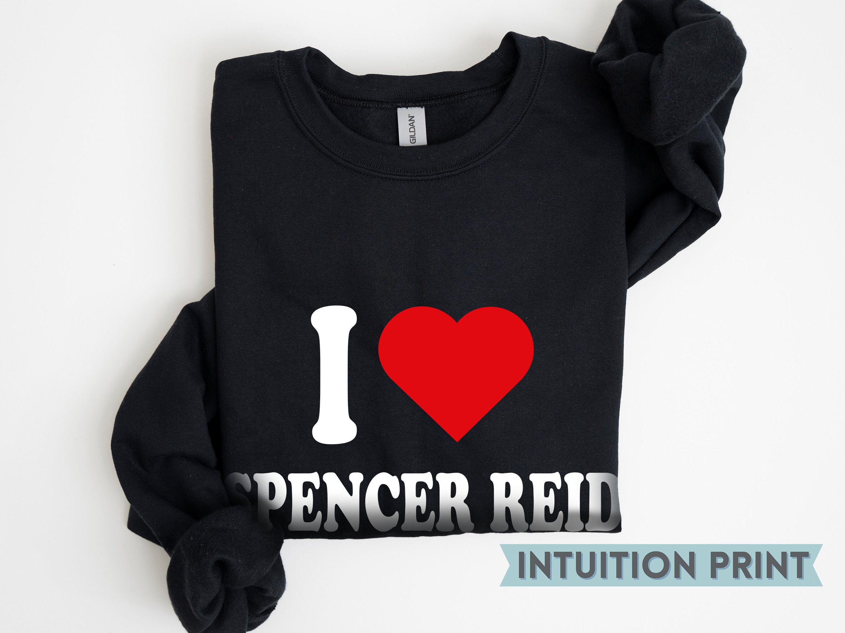 T-shirt Criminal Minds - I Love Spencer Reid - Merch Officiel Série TV - Cadeau Fan - 11