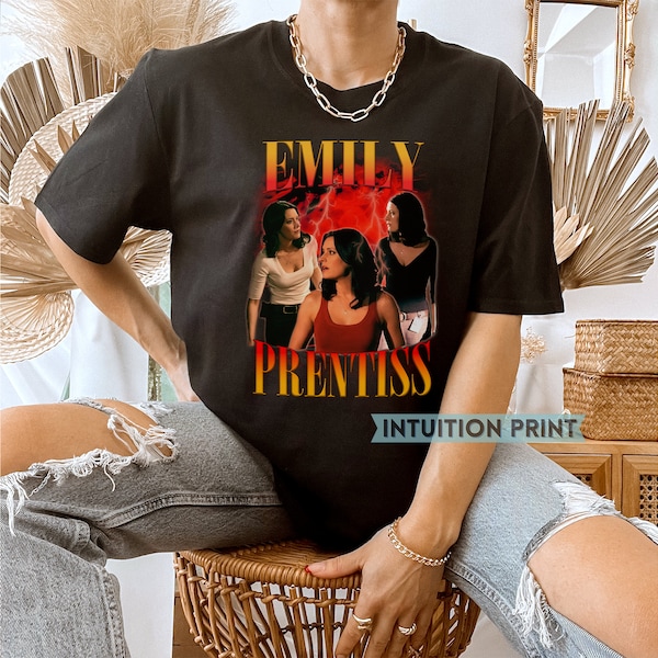 Emily Prentiss Vintage T-Shirt Design, Criminal Minds Fan Gift, Paget Brewster