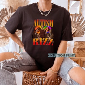 Autism Rizz Spencer Reid Vintage T-Shirt Design, Criminal Minds Fan Gift, Matthew Gray Gubler