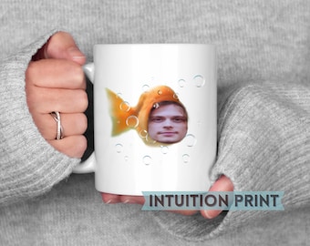 Fish Spencer Reid 11oz Mug Design Crime Show Funny Criminal Minds Fan Gift Matthew Gray Gubler