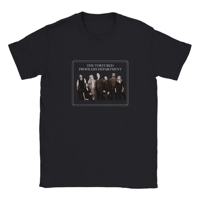 Profipers Criminal Minds the Tortured Profilers Department Swift Fan Merch T ...