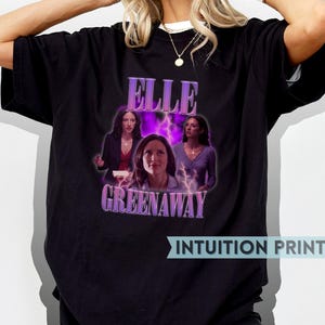Elle Greenaway Vintage T-Shirt Design, Criminal Minds Fan Gift, Lola Glaudini