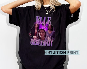 Elle Greenaway Vintage T-Shirt Design, Criminal Minds Fan Gift, Lola Glaudini