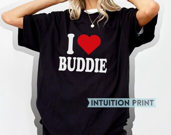 I Heart Buddie Nine One One T-Shirt Design Firefighter Show Fan Gift Buck Eddie