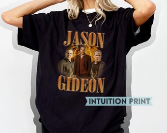 Jason Gideon Gold Vintage T-Shirt Design, Criminal Minds Fan Gift, Mandy Patinkin