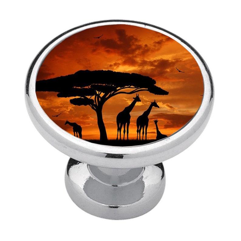 African Safari Giraffe Light Switch Cover Night Light Etsy