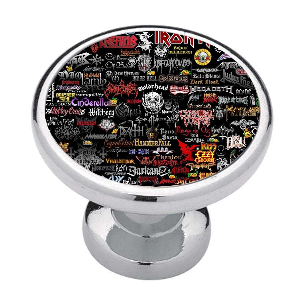 Handmade Rock Band Posters Light Switch Cover - Home Décor Night Light Cabinet Knob