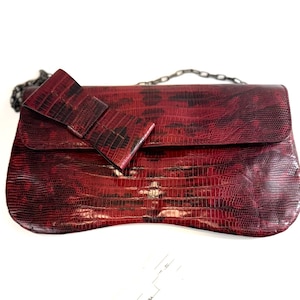 Miu Miu Prada Pochette Reb Bow Leather