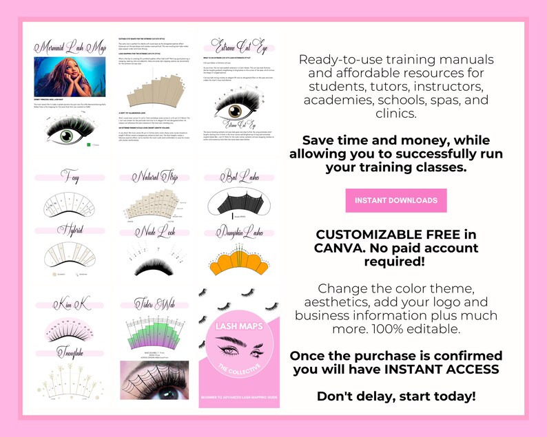 Lash Mapping for Lash Techs, Lash Maps, Eyelash Extensions Lash Mapping