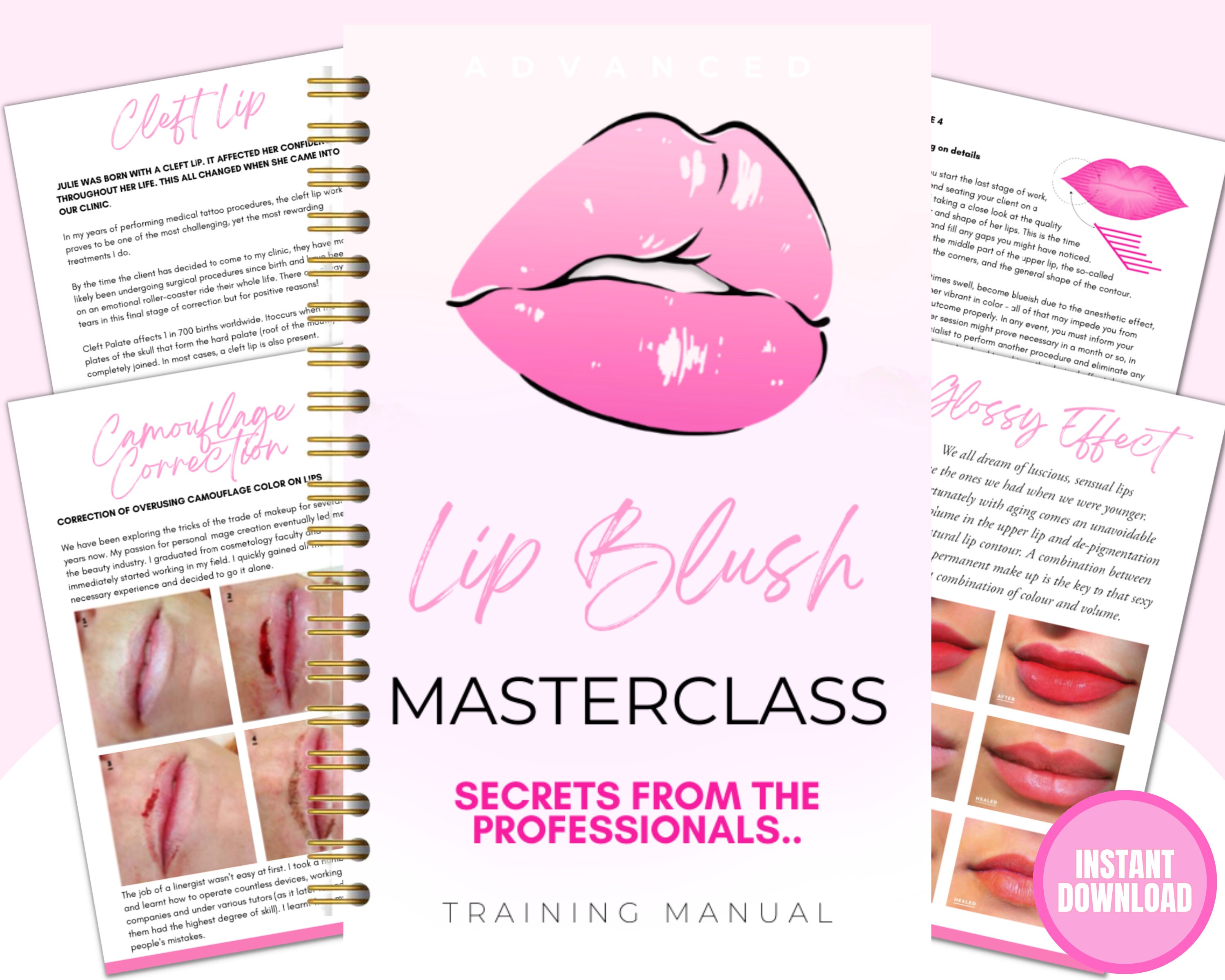 Lip Blush Manual, Consent Forms, Pink, Permanent Makeup, Waiver, Lip ...
