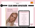 Spanish Ombre Powder Brows Training Manual, Permanent Makeup Course (Edit in Canva)