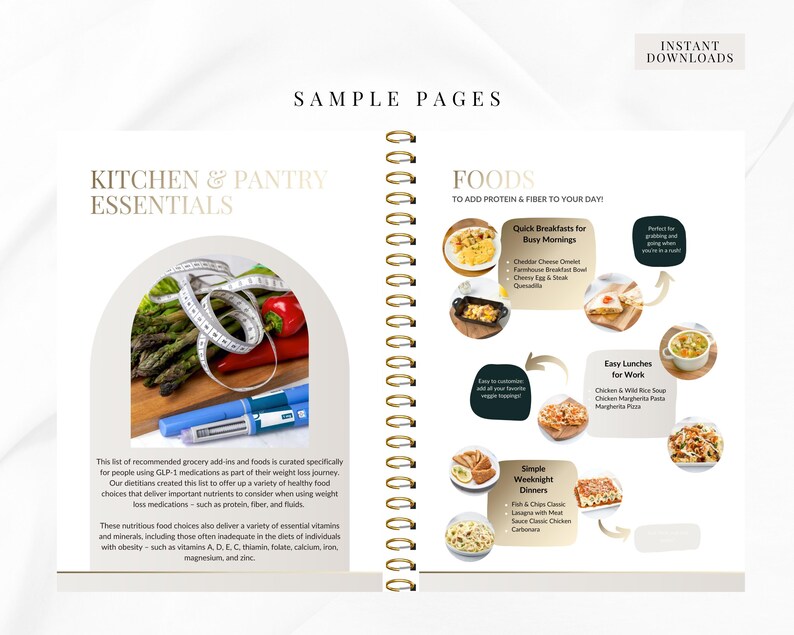 Editable GLP-1 Client Packet, Weight Loss Dosage Guide (canva Template ...