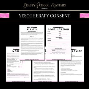 Yesotherapie Trainingsbuch, Körperwickel, Einverständniserklärung, Flyer (PDF eBook, Canva) Bild 5