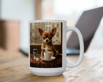 Chihuahua Mug for Dog Lovers - Custom Gift With Name - Personalized Mug for  Pet Owners - Unique Chihuahua Art - Perfect for Coffee Or - Etsy