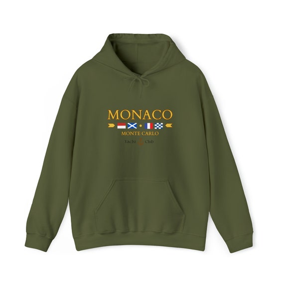 Monaco Yacht Club Old Money Unisex Hoodie Yacht Club Sweatshirt