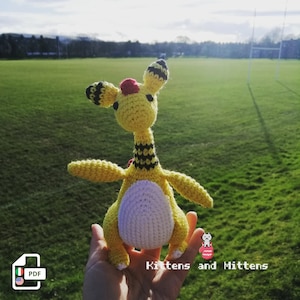 Ampharos - Pokémon Virkmönster (PDF på ENGELSKA / ITALISKA)