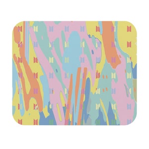 BTS Dynamite Inspired Mouse Pad (Rectangle)