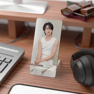 BTS Jimin Face Software Photo - Mobile Display Stand for Smartphones