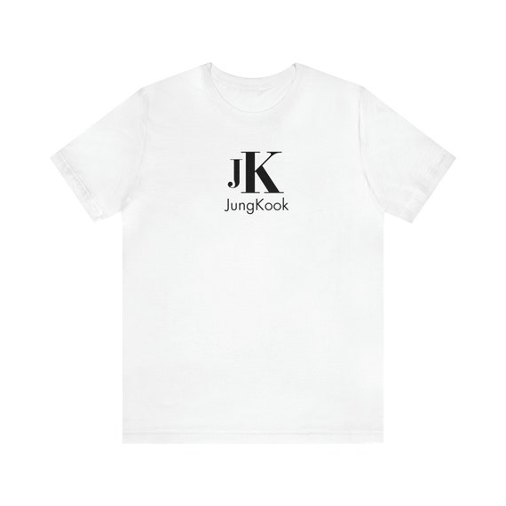 BTS Jungkook CK JK - Unisex Jersey Short Sleeve T-shirt in 3