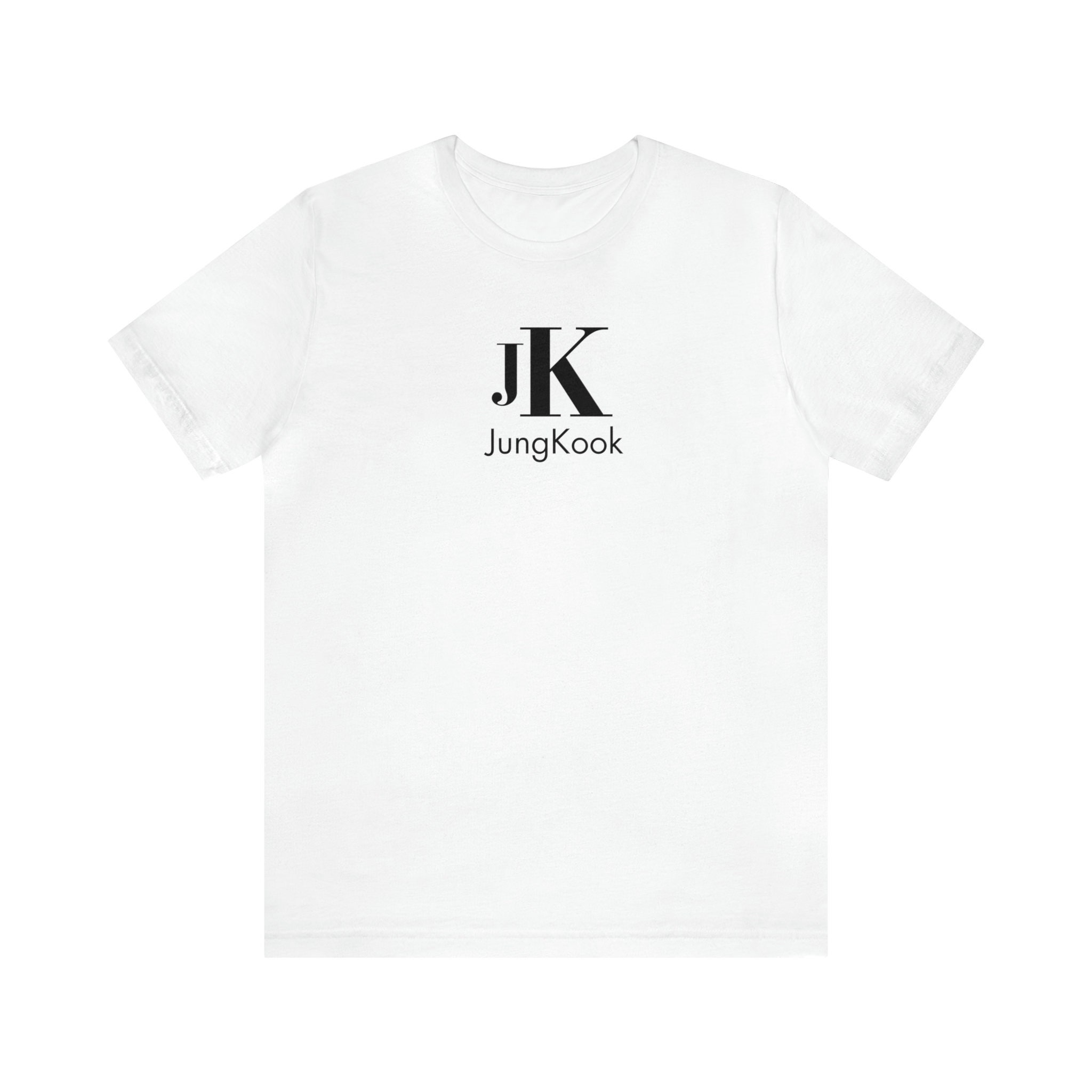 BTS Jungkook CK JK - Unisex Jersey Short Sleeve T-shirt in 3