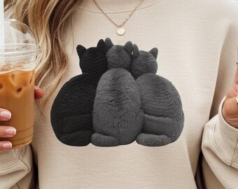 Chat amoureux des cliparts, png de maman chat, chat maman png, png d'amant de chat noir, graphiques de chat, clipart chaton, clipart Kitty, faux fil png, svg de chat mignon